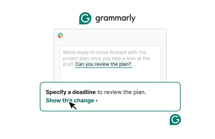 Grammarly on Slack